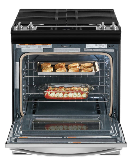 Whirlpool 5 Cu. Ft. Gas Range with Self-Clean - Stainless Steel - WEG515S0LS