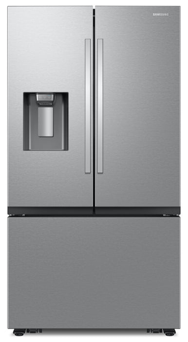 Samsung 36\" 26 Cu. Ft. SpaceMax Counter-Depth Refrigerator - Stainless Steel - RF27CG5400SRAA