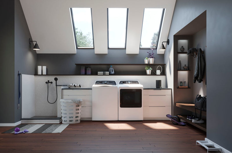 Profile 6.2 Cu Ft. Smart Top-Load Washer and 7.3 Cu. Ft. Electric Dryer with Steam