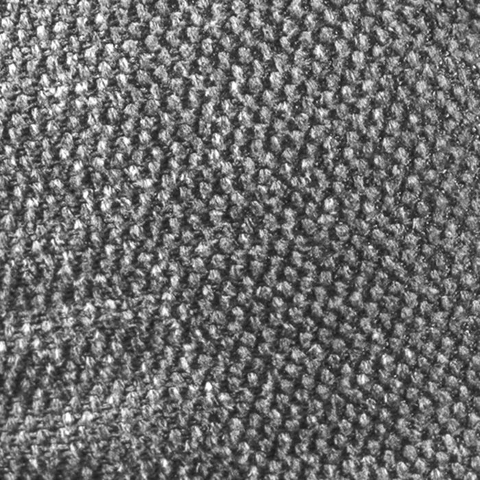 Kort & Co. Kassia 90.6\" Linen-Look Fabric Sofa with Wood Base and Legs - Grey