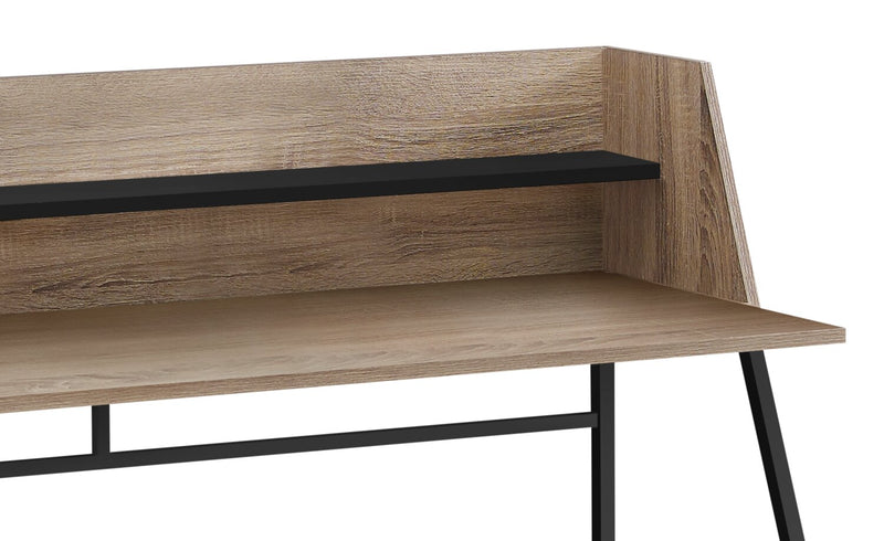 Lawson 47.25\" Office Desk with Small Hutch - Taupe