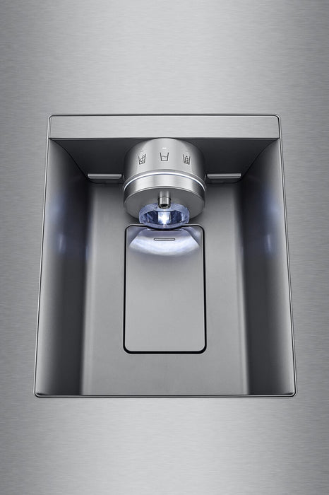 LG 36\" 31 Cu. Ft. French-Door Standard-Depth MAX™ Refrigerator - Smudge Proof Stainless Steel - LRYXS3106S