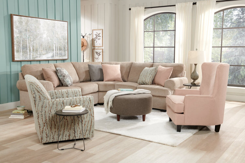 Sofa Lab Roll RAF Loveseat - Luxury Taupe