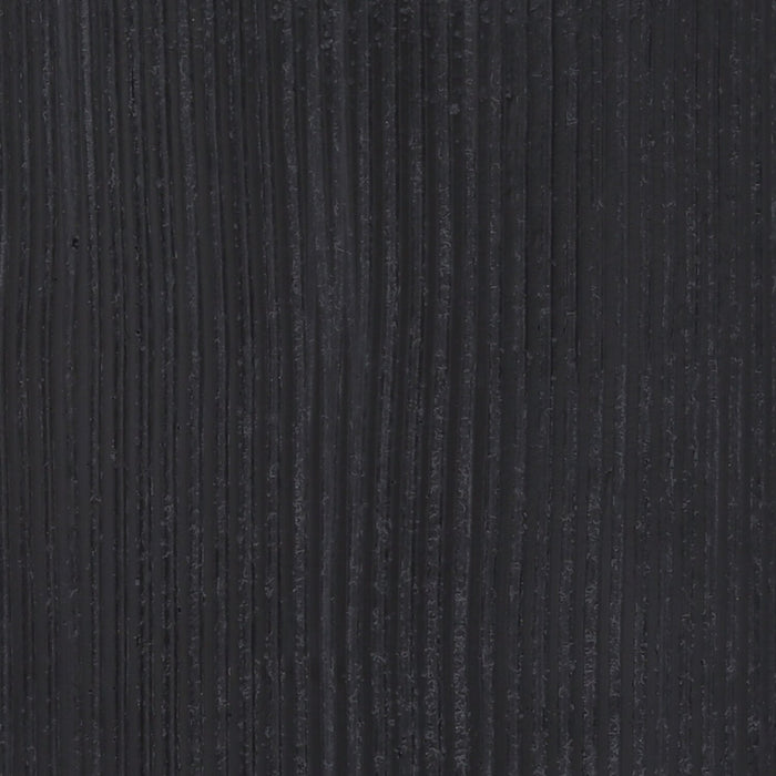 24\" Black Concrete with Gold Accent Table Lamp with Ivory Shade