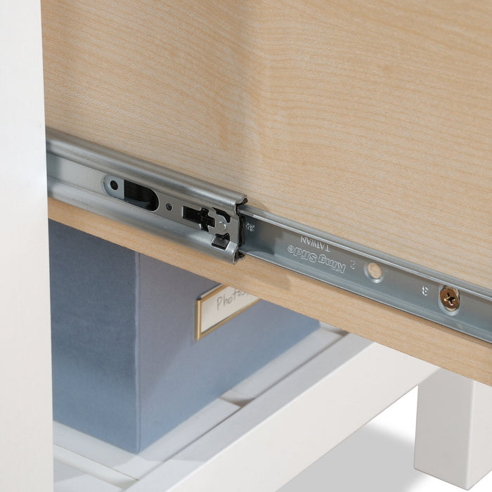 Joana 65.12\" L-Shaped Office Desk - Soft White 