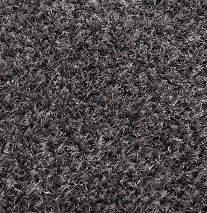 Lawson Grey Shag Area Rug - 5' x 7'