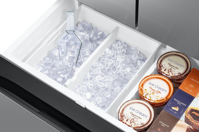 Samsung 36\" 27 Cu. Ft. SpaceMax Counter-Depth Refrigerator - Stainless Steel - RF27CG5100SRAA