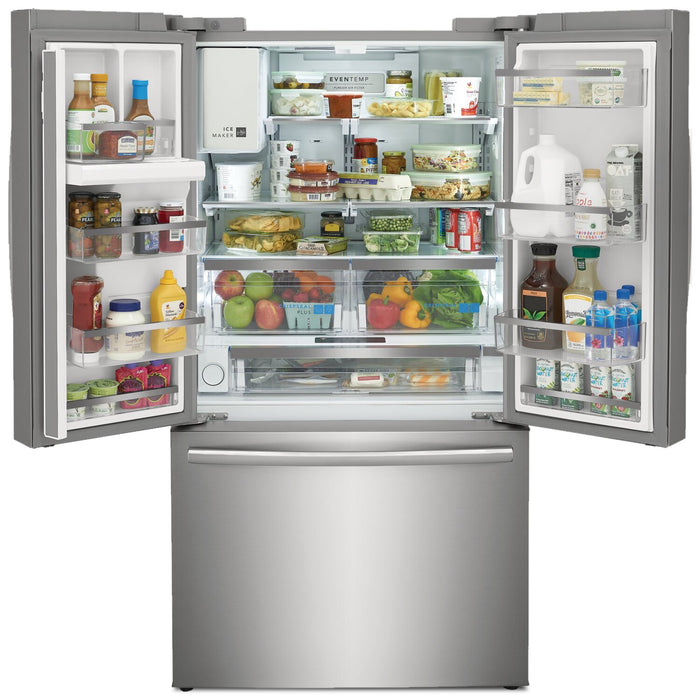 Frigidaire Gallery 36\" 22.6 Cu. Ft. Counter-Depth French-Door Refrigerator - Smudge-Proof® Stainless Steel - GRFC2353AF