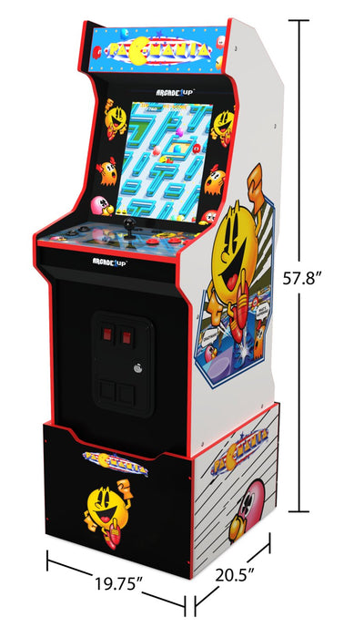 Arcade1Up Bandai Namco Legacy PAC-MANIA™ Edition Arcade Cabinet with Riser