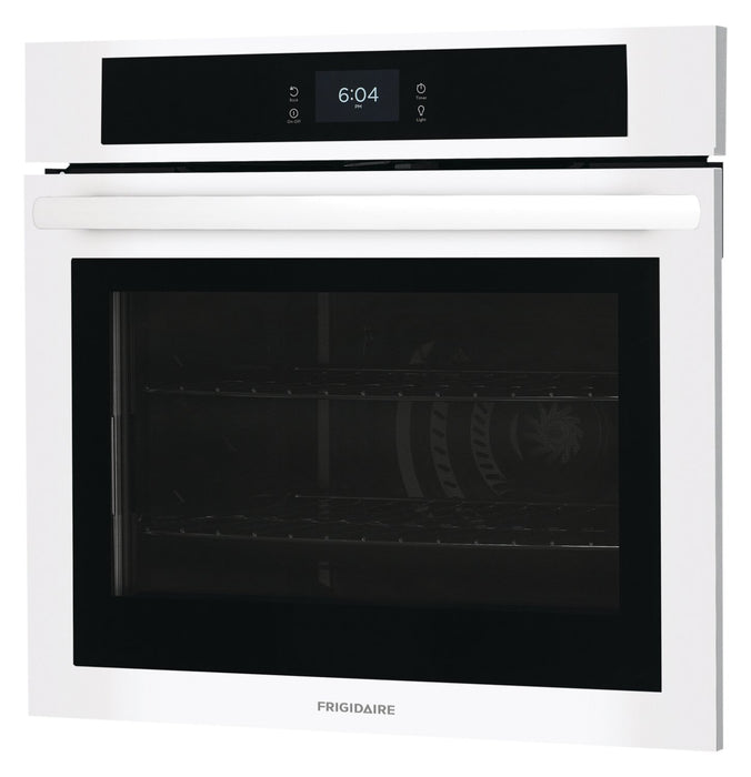 Frigidaire 30\" 5.3 Cu. Ft. Electric Single Wall Oven with Fan Convection - White - FCWS3027AW