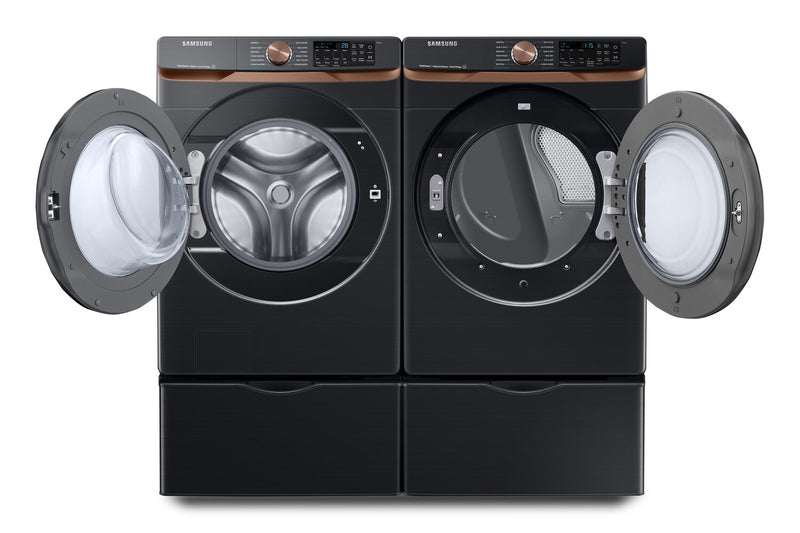 Samsung 5.8 Cu. Ft. Front-Load Washer and 7.5 Cu. Ft. Electric Dryer