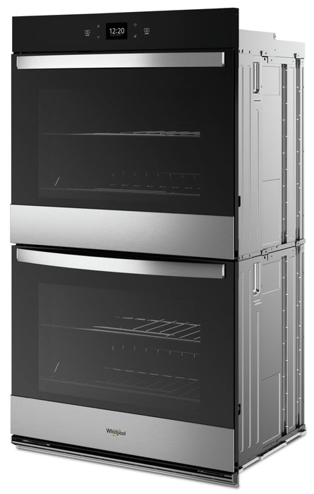 Whirlpool 27\" 8.6 Cu. Ft. Electric Double Wall Oven with Air Fry - Fingerprint Resistant Stainless Steel - WOED5027LZ