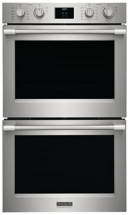 Frigidaire Professional 30\" 5.3/5.3 Cu. Ft. Electric Double Wall Oven with Total Convection - Smudge-Proof® Stainless Steel\t - PCWD3080AF
