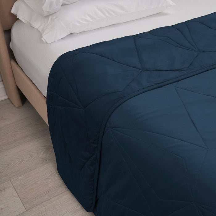 BEDGEAR Queen Cooling Blanket - Navy