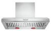 KitchenAid® 48\" Commercial-Style Wall-Mount Canopy Range Hood - KVWC958KSS
