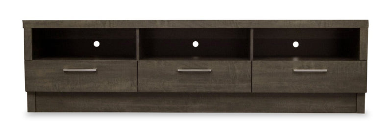 Rio 80\" Modern TV Stand with Storage and Cable Management for TVs up to 90\"- Brown
