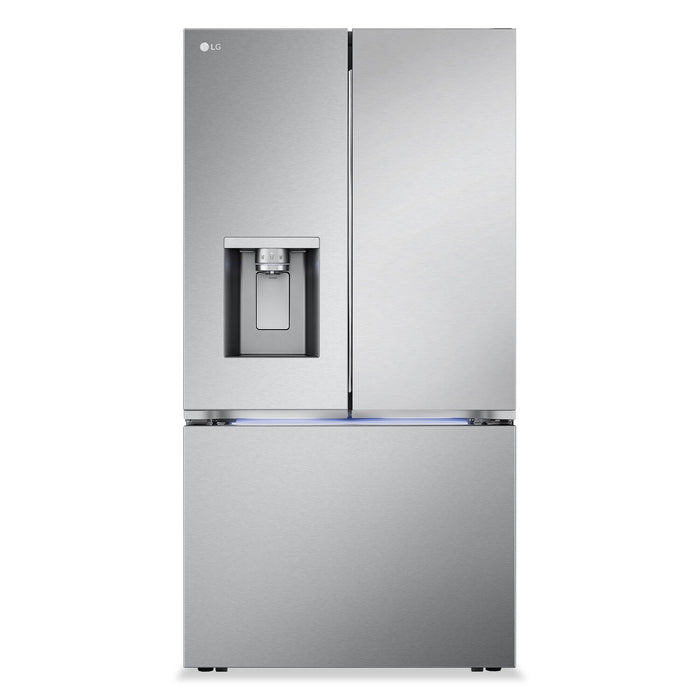 LG 36\" 26 Cu. Ft. French-Door Counter-Depth MAX™ Refrigerator - Smudge Proof Stainless Steel - LRYXC2606S