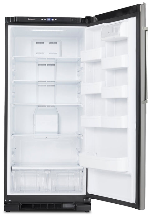 Danby 29.9\" 17 Cu. Ft. Single-Door Refrigerator - Stainless Steel - DAR170A3BSLDD