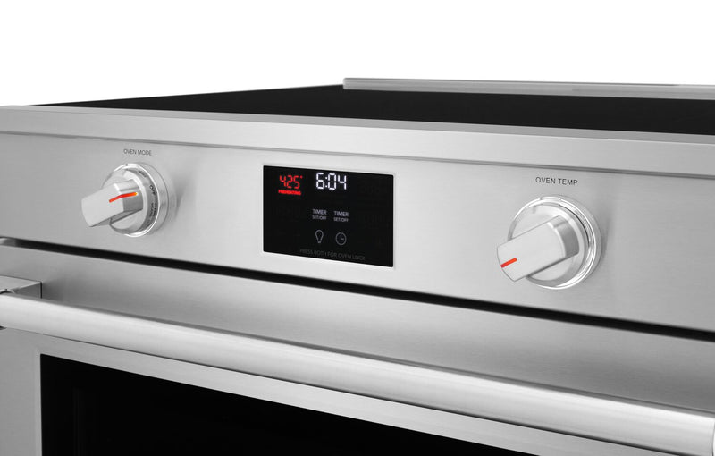 Frigidaire Professional 6.2 Cu. Ft. Induction Range With Total Convection and Easy-to-Clean Cooktop - Smudge-Proof® Stainless Steel - PCFI308CAF