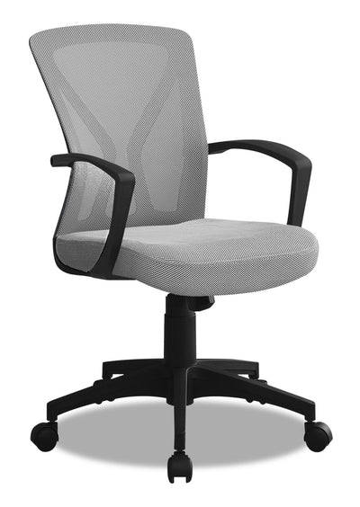 Dominic Office Chair - Grey/Black 