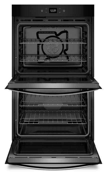 Whirlpool 30\" 10 Cu. Ft. Electric Double Wall Oven with Air Fry - Fingerprint Resistant Stainless Steel - WOED5030LZ