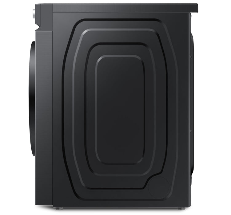 Samsung 7.6 Cu. Ft. Electric Dryer with Steam - Black Stainless Steel - Stackable - DVE53BB8700VAC