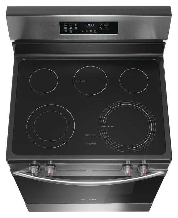 Frigidaire 5.3 Cu. Ft. Electric Range With Air Fry and Convection Bake - Stainless Steel - FCRE308CAS