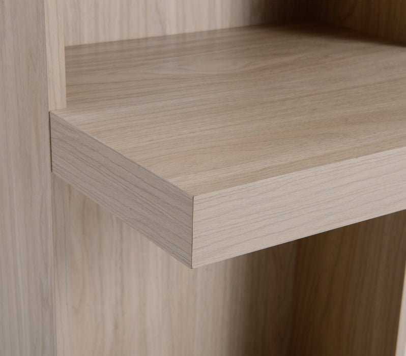 Axel 74\" 3-Piece Entertainment Centre with Electric Fireplace and Storage for TVs up to 85\"- Taupe