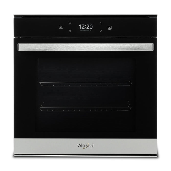 Whirlpool 24\" 2.9 Cu. Ft. Electric Single Wall Oven with True Convection - Fingerprint Resistant Stainless Steel - YWOS52ES4MZ