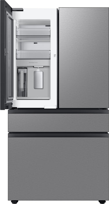 Samsung 36\" 28.8 Cu. Ft. Bespoke 4-Door with Beverage Centre Refrigerator - Stainless Steel - RF29BB8600QLAA
