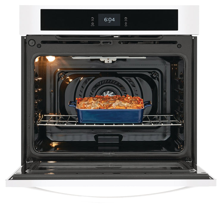 Frigidaire 30\" 5.3 Cu. Ft. Electric Single Wall Oven with Fan Convection - White - FCWS3027AW