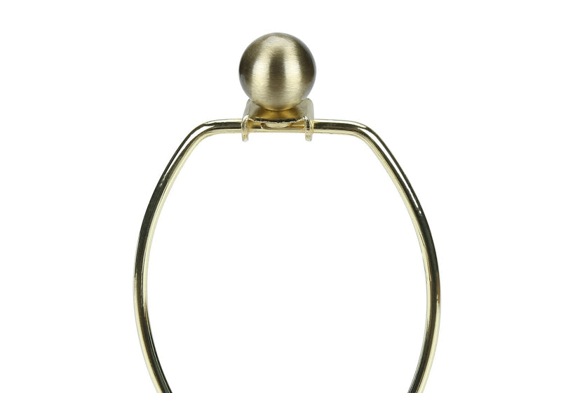 20\" Cream Textured Concrete Table Lamp with Ivory Shade