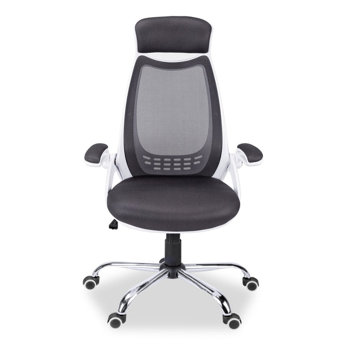 Kegan 28\" Executive Mesh Office Chair - White 