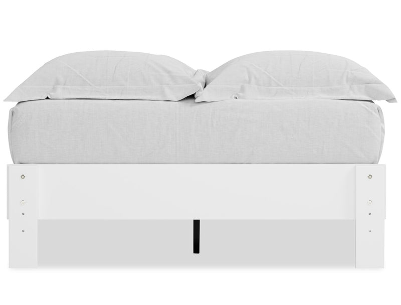 Wolf Platform Bed, White - Full Size