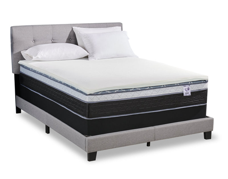 Springwall 2\" Silver Luxury Firm Queen Mattress Topper