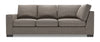 Sofa Lab Track LAF Sofa Return - Luna Smoke
