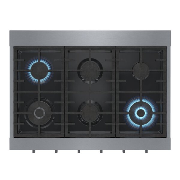 Bosch 800 Series 36\" 6-Burner Gas Rangetop - RGM8658UC