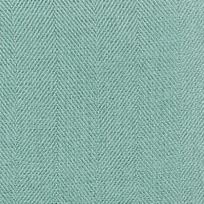 Elijah Dining Chair with Linen-Look Fabric, Metal - Aqua