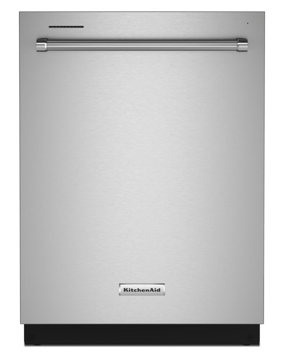 KitchenAid 24\" 39 dBA Built-In Top-Control Dishwasher with Third Rack - Stainless Steel with PrintShield™ Finish - KDTE204KPS