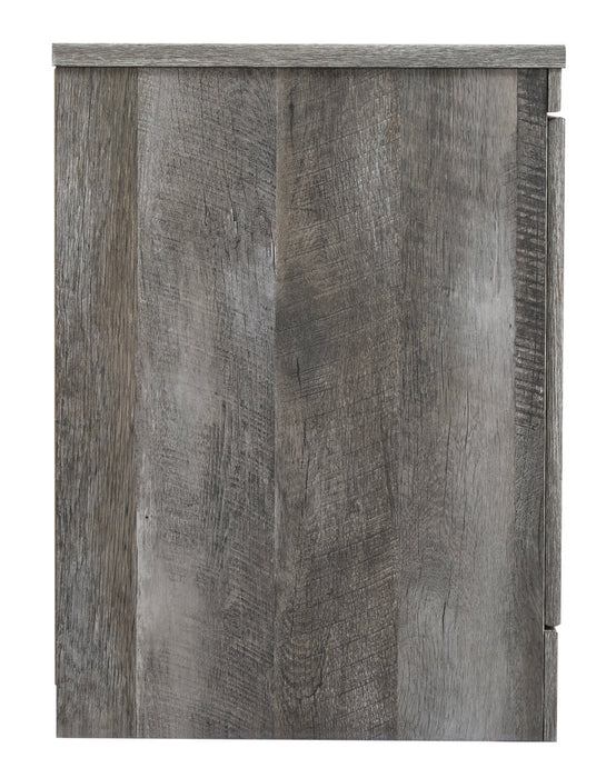 Wynnlow 63\" Rustic TV Stand with Storage and Cable Management for TVs up to 70\"- Grey