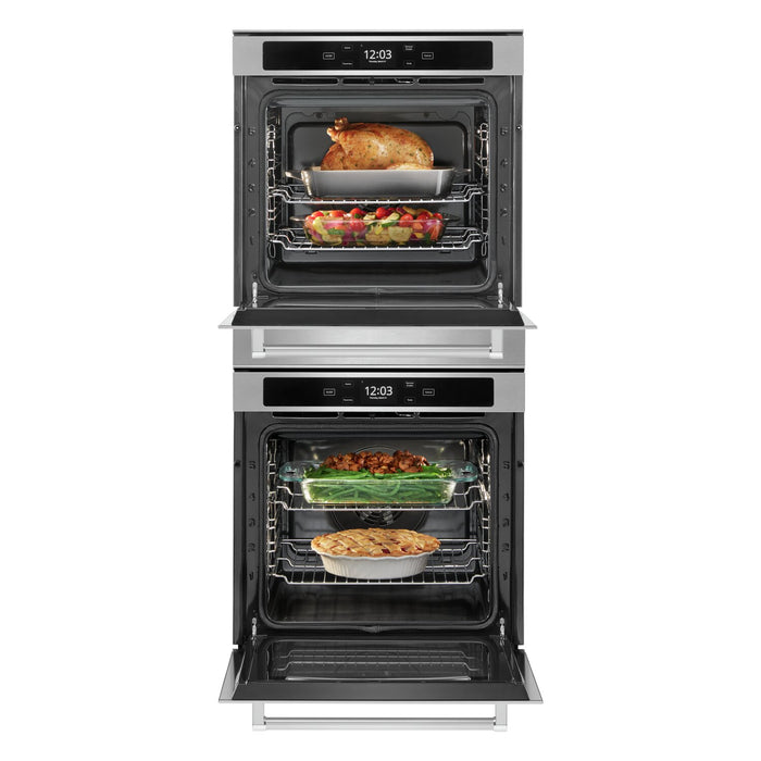 KitchenAid 5.2 Cu. Ft. Double Wall Oven with True Convection - KODC504PPS