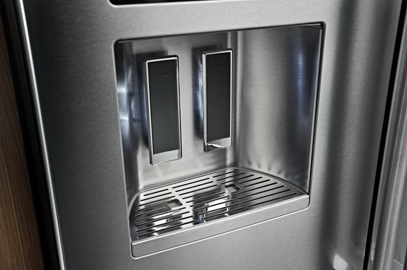 KitchenAid 36\" 26.8 Cu. Ft. French-Door Refrigerator - Stainless Steel with PrintShield™ Finish - KRFF577KPS