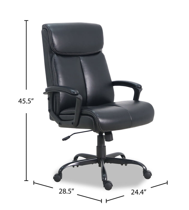 Sealy® Conrad 24.4\" Office Chair - Black