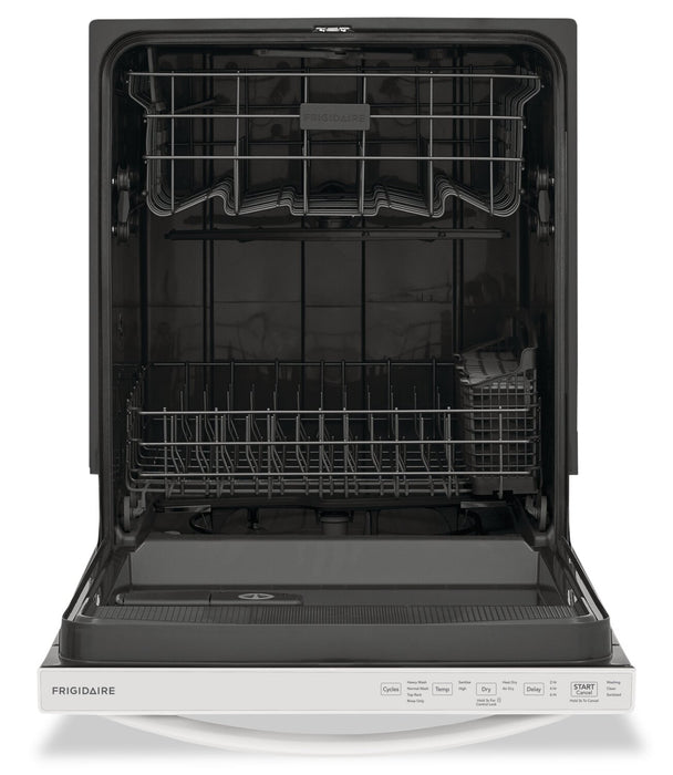Frigidaire 24\" 52 dBA Built-In Top-Control Dishwasher - White - FDPH4316AW