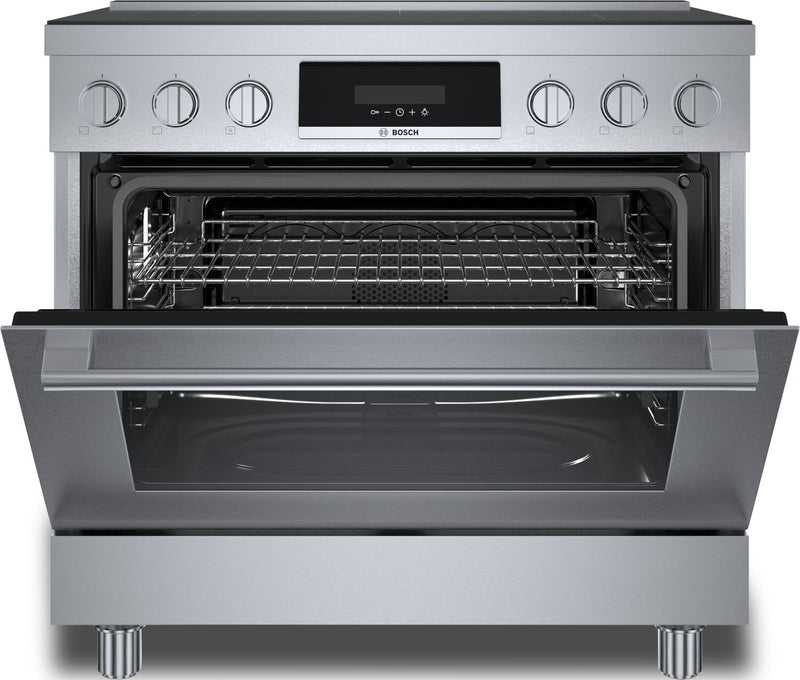 Bosch 800 Series 3.7 Cu. Ft. Electric Induction Range - HIS8655C 