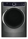 ["Electrolux 8 Cu. Ft. Electric Dryer with Steam - Titanium - Stackable - ELFE763CAT"]