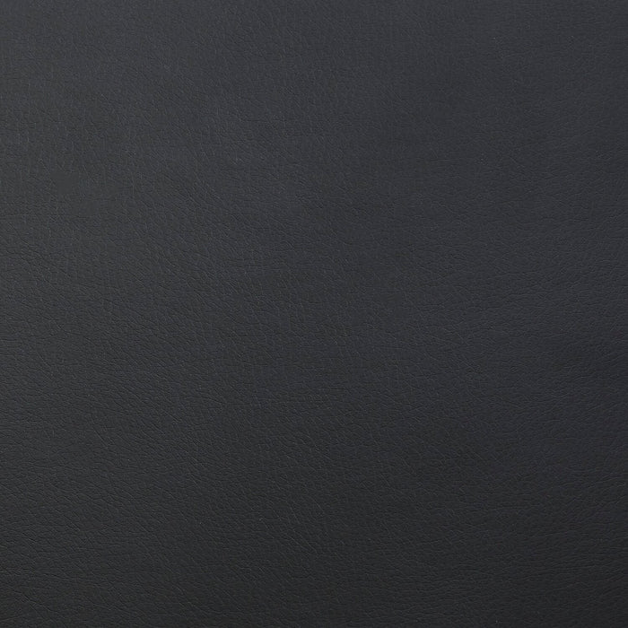 Cole Counter-Height Stool with Vegan Leather Fabric, Metal - Black