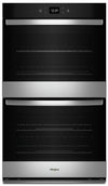 Whirlpool 27\" 8.6 Cu. Ft. Electric Double Wall Oven with Air Fry - Fingerprint Resistant Stainless Steel - WOED5027LZ