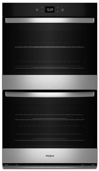 Whirlpool 27\" 8.6 Cu. Ft. Electric Double Wall Oven with Air Fry - Fingerprint Resistant Stainless Steel - WOED5027LZ