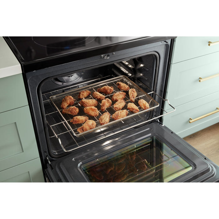 Whirlpool 5.3 Cu. Ft. Electric Range with Air Fry and Self-Clean - Fingerprint Resistant Stainless Steel - YWFE550S0LZ